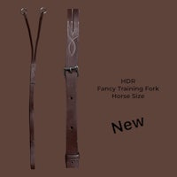 hdr fancy thinking fork horse halter